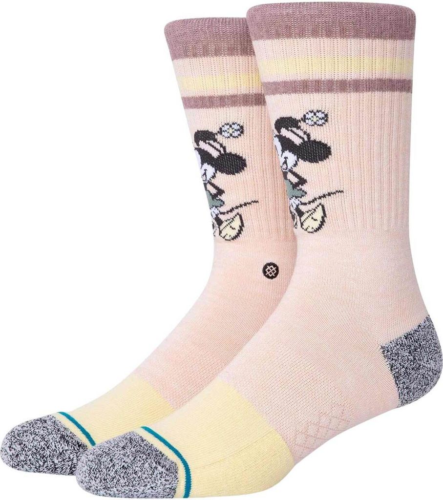 Stance Vintage Minnie 2020 Infiknit Crew Socken Multi Creme 1 Paar