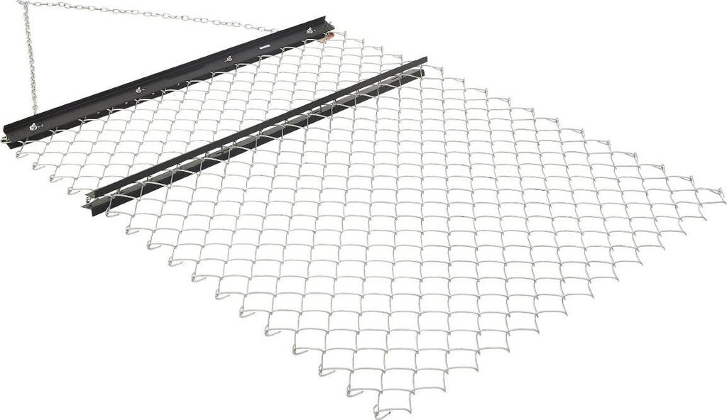 Kettenegge - Schleppegge/Wiesenegge - Größe 1520 x 1240 x 57 mm - Q235-Stahl - Für UTV/ATV/Traktor - Einebnen & Rasenvorbereitung - Kiesauffahrt...