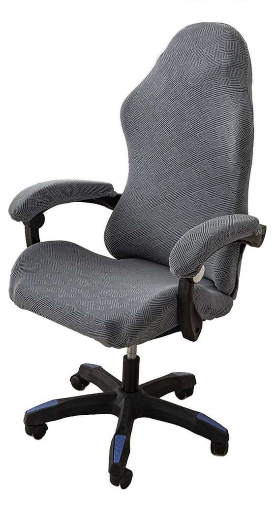 Gaming-Stuhlbezüge, 4er-Pack, Bezüge für Gaming-Stühle mit Armlehnen/Rückenlehne/Schreibtischstuhlbezug, dehnbar, abnehmbar, waschbar, Gaming-...