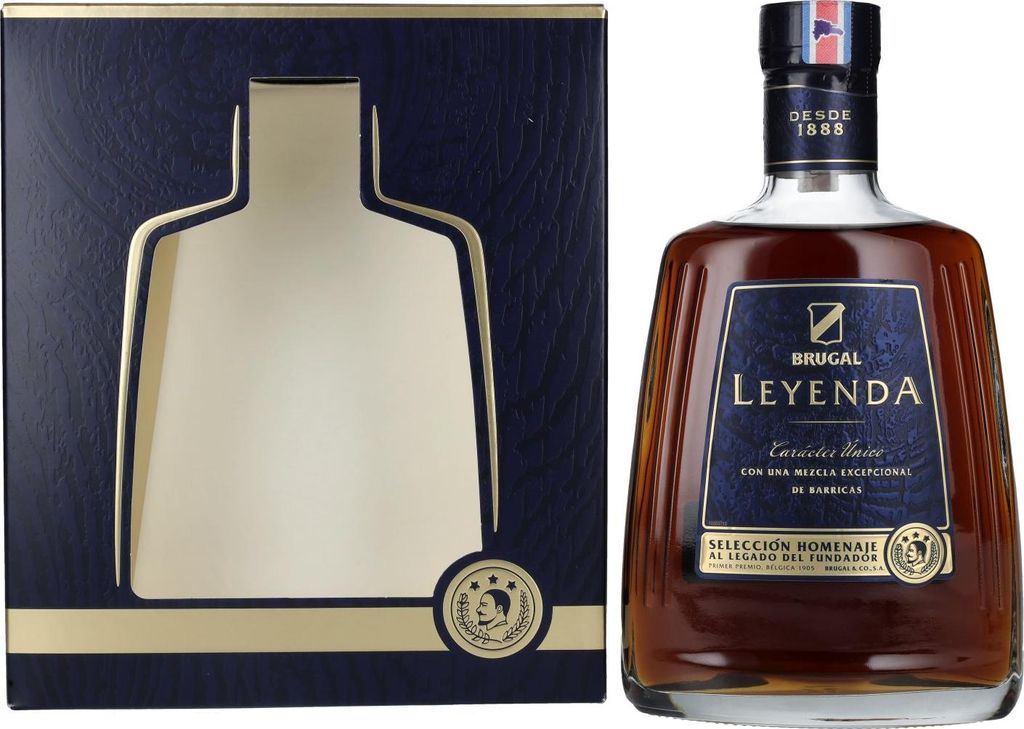 Brugal LEYENDA Selección Homenaje 38% Vol. 0,7 l + GB Produktbild 