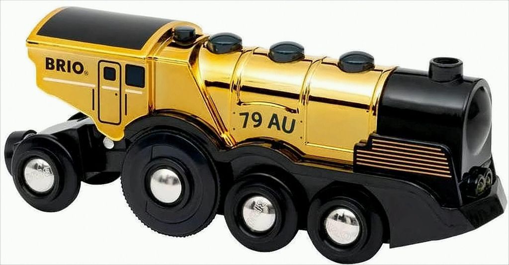 BRIO Goldene Batterielok mit Licht und Sound Image du produit 
