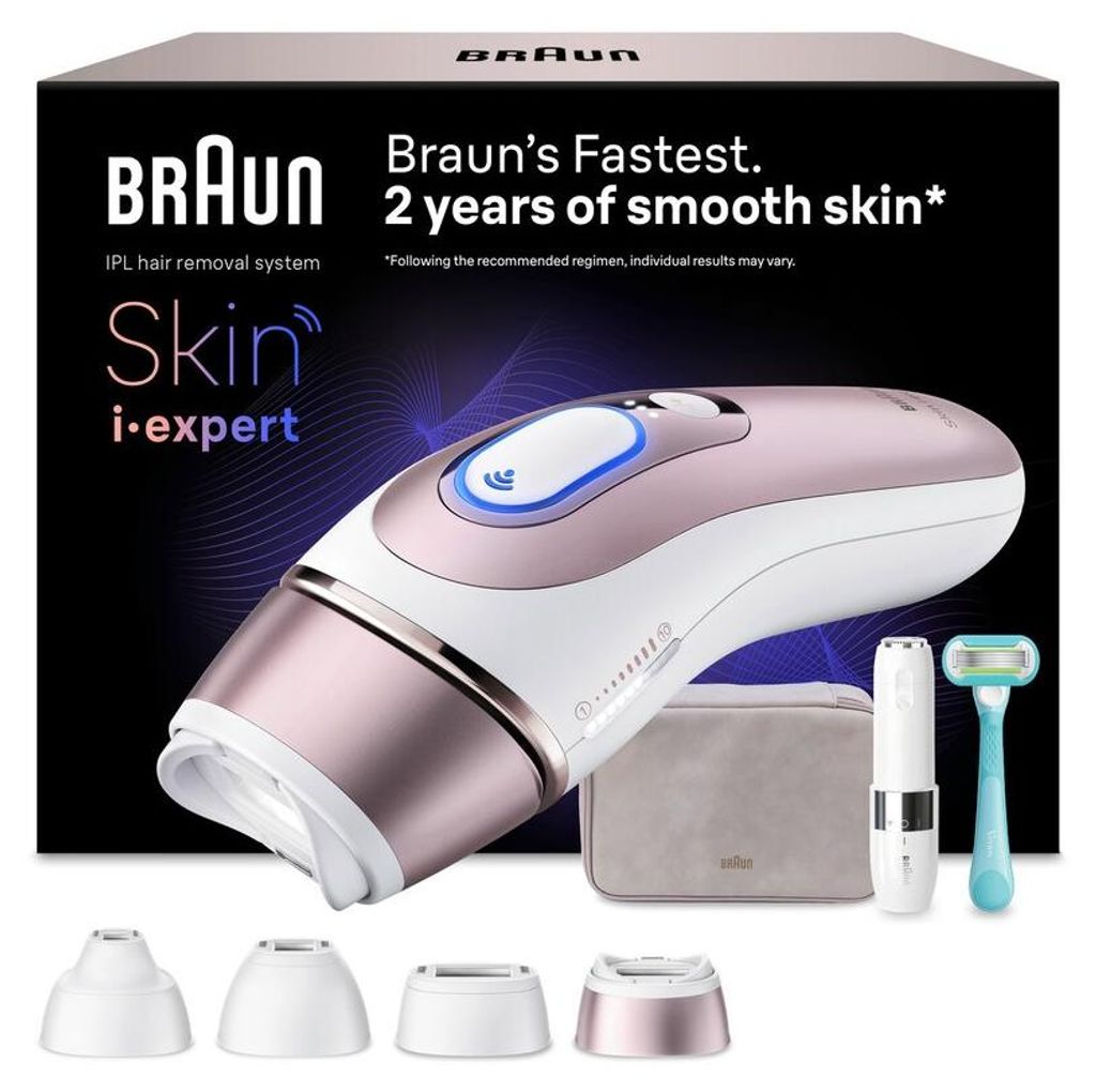 BRAUN Smart IPL Skin i·expert IPL depilátor, barva: bílá Obrázek produktu 