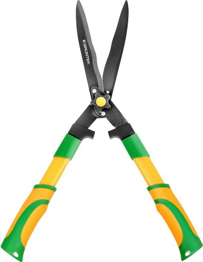 Sécateur à main ergonomique Stahl noir pour la taille des arbustes 20cm