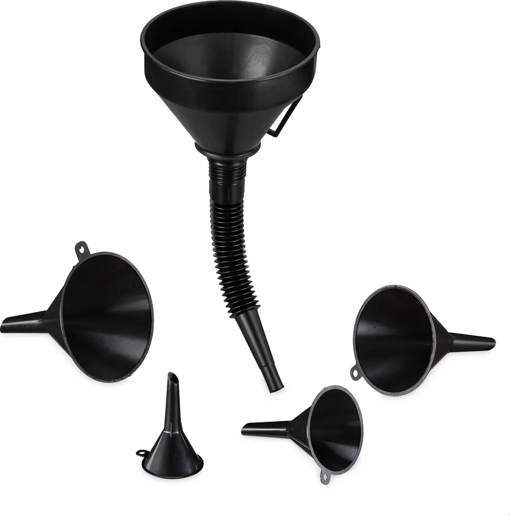 Set 5 Imbuti Multiuso con Prolunga Flessibile - Cucina e Giardino