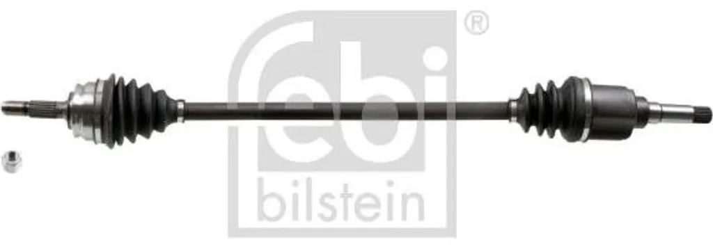 Arbre de transmission robuste compatible C3 et 208 - Réf FEBI 183182