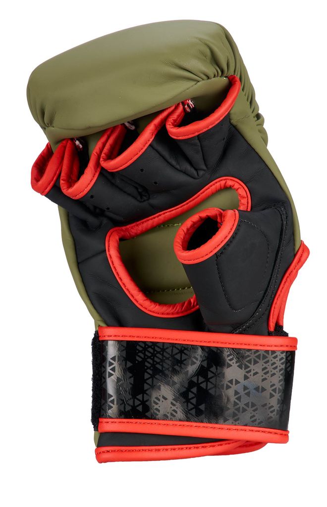 adidas Combat 50 Sparring Grappling Handschuh – Armeegrün Produktbild 4