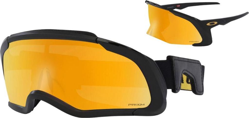 Oakley FLEX SCAPE nero prizm 24K . Immagine del prodotto 