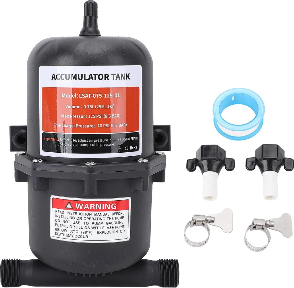 Accumulatore Pressione 0,75L Camper - Recensione Tecnica e Vendita