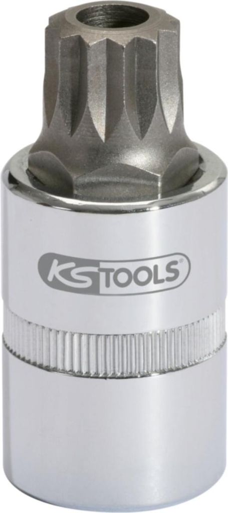KS Tools 3/8" Öldienst-XZN-Stecknuss mit Stirnlochbohrung, M16, 150.1437