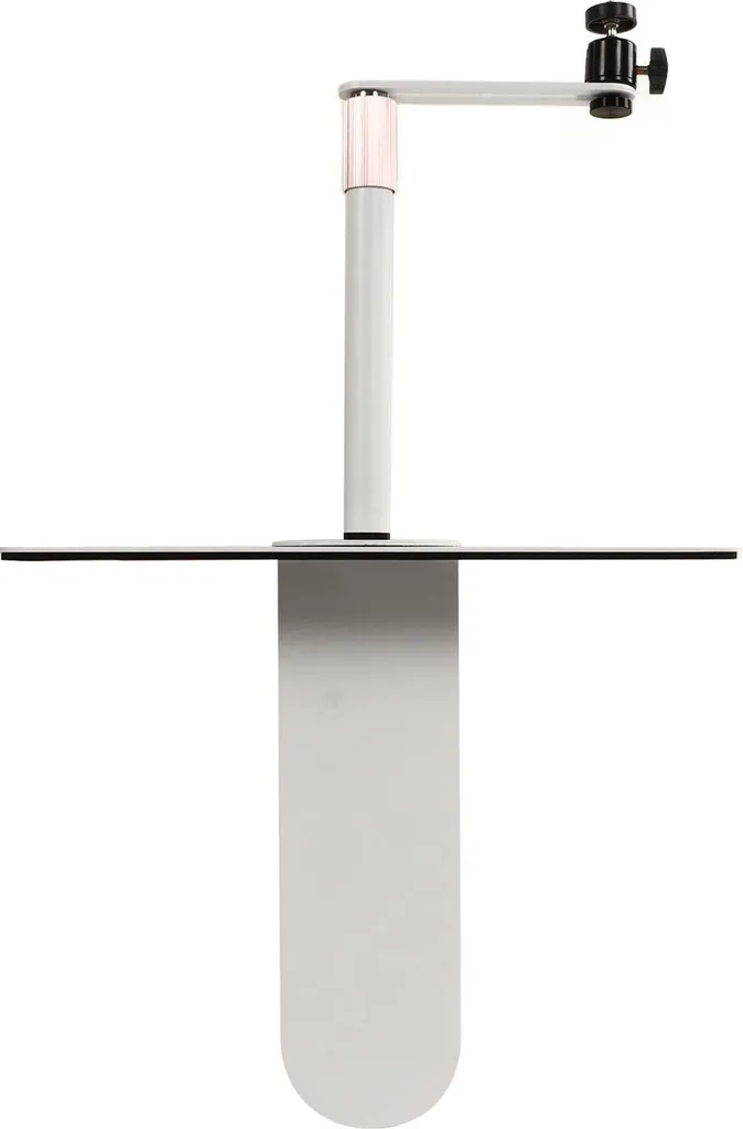 Support de projecteur 360° rotatif blanc pour bureau et table de nuit