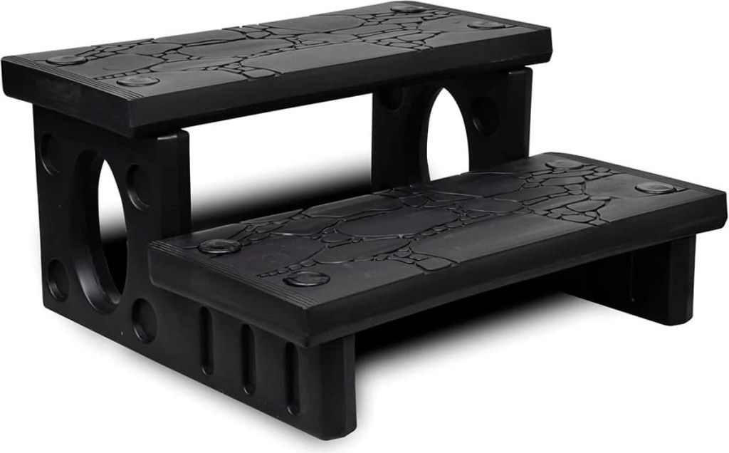 Whirlpooltreppe Schwarz