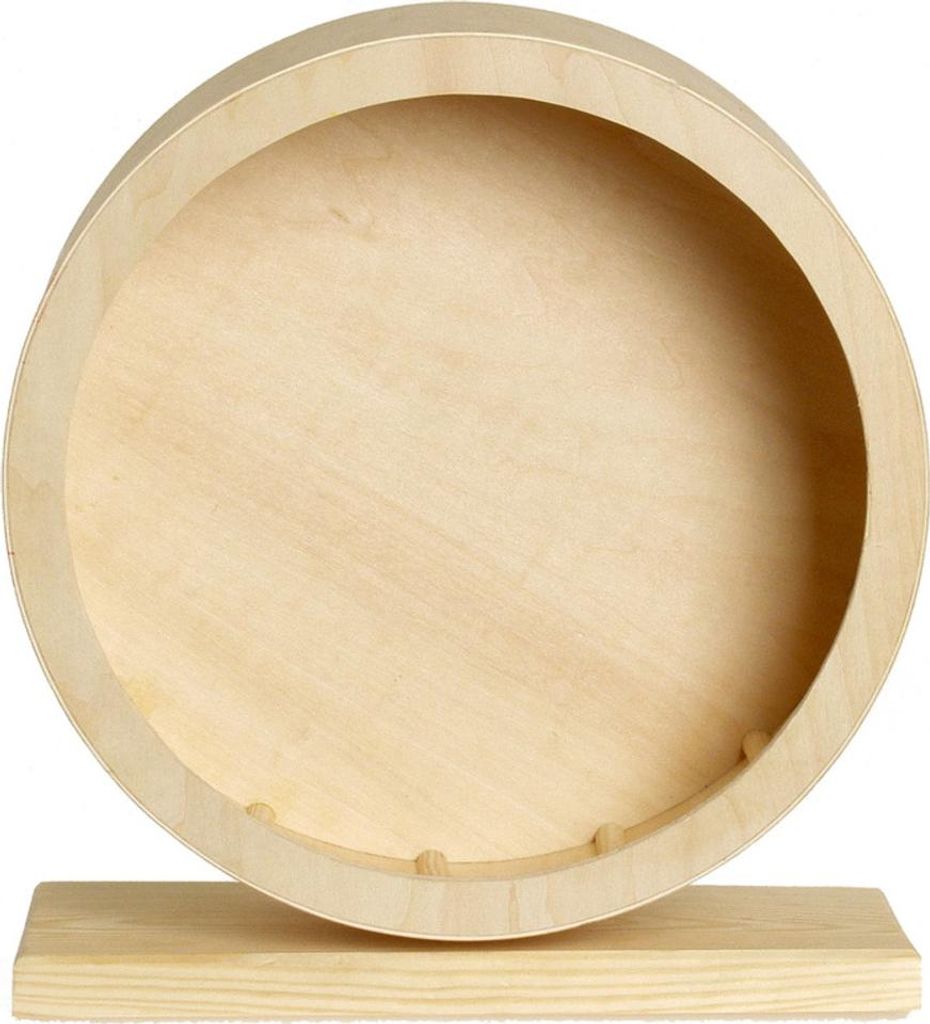 Karlie - BOGIE WHEEL Holz-Laufrad für Nager - 30 cm Produktbild 