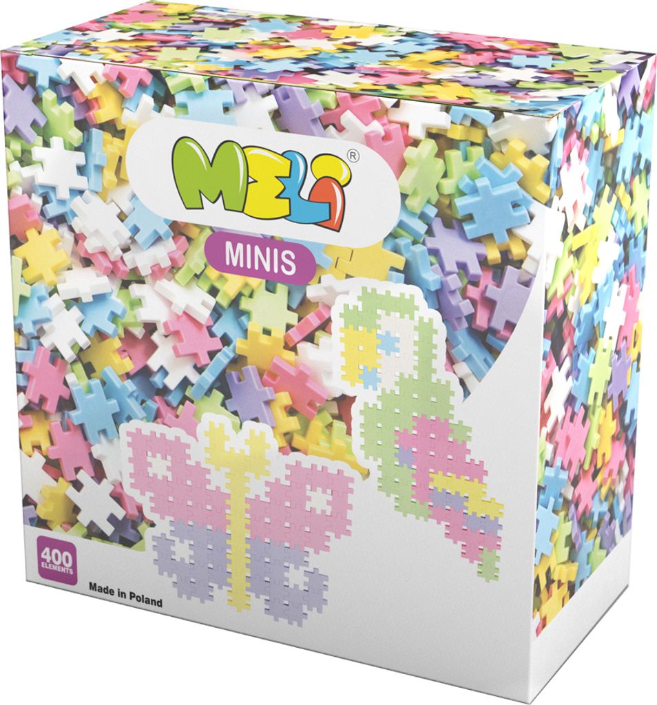 Meli Minis Pastel 400er Set – Kreative Produktbild 