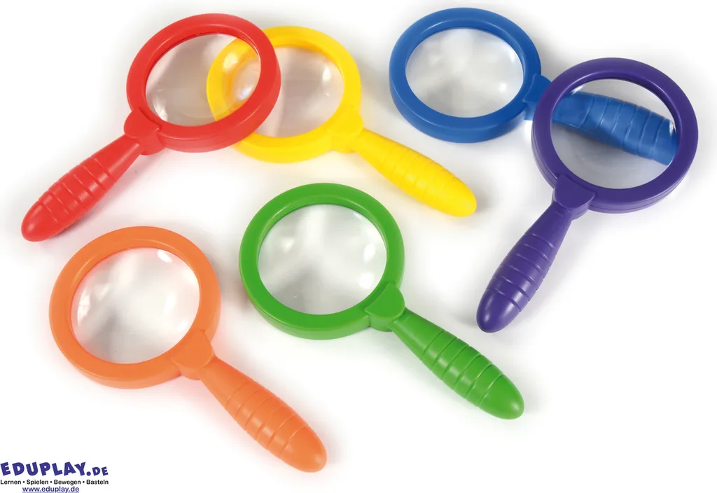 Loupe d'Observation pour Enfant Pack de 6 Unités en Couleurs Vives