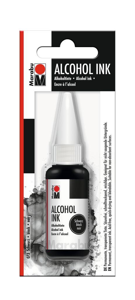 Marabu Black 073, 20 ml, Schwarz, Schwarz, 1 Stück(e) Produktbild 