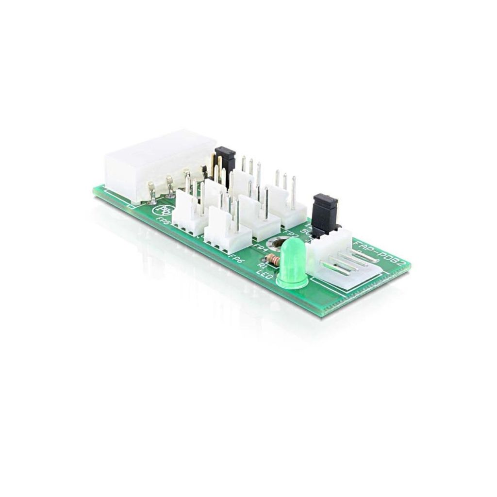 DeLOCK Distribution Board 6x fan 5V/12V, PC, 3.5 Molex or Produktbild 