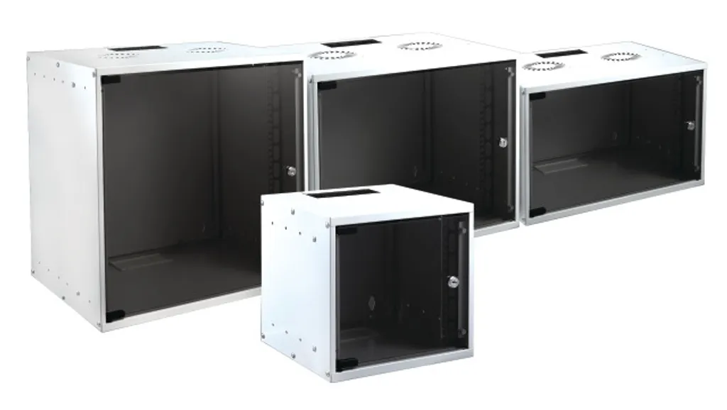 Baie informatique 19" 6U compacte blanche en kit EFB profondeur 45cm