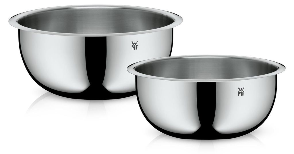WMF GOURMET SEIHER - Set di 2 ciotole, acciaio inossidabile Immagine del prodotto 