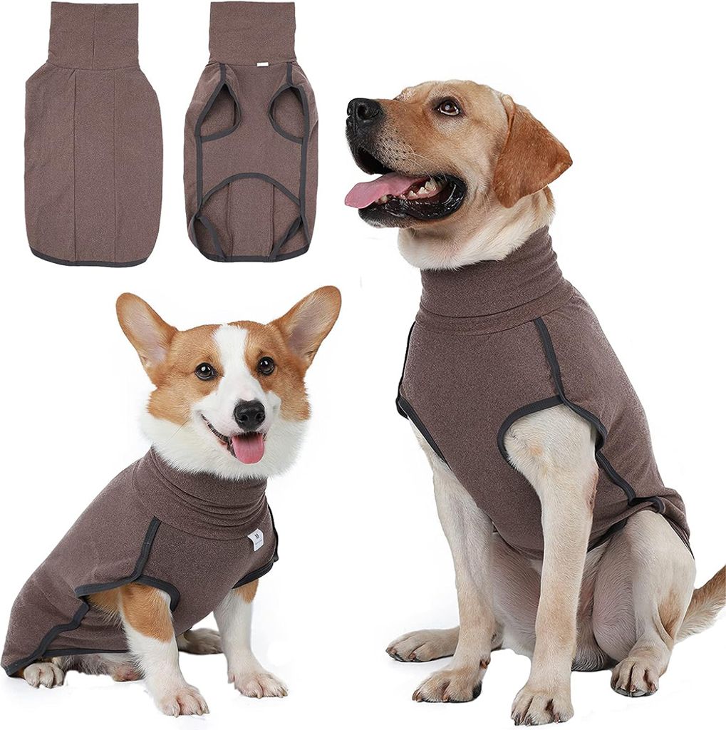 Hundepullover, Hundemantel Fleece, Pullover Hund, Hundepullover für kleine mittelgroße große Hunde, warmer und leichter Hundepullover, Winterman...