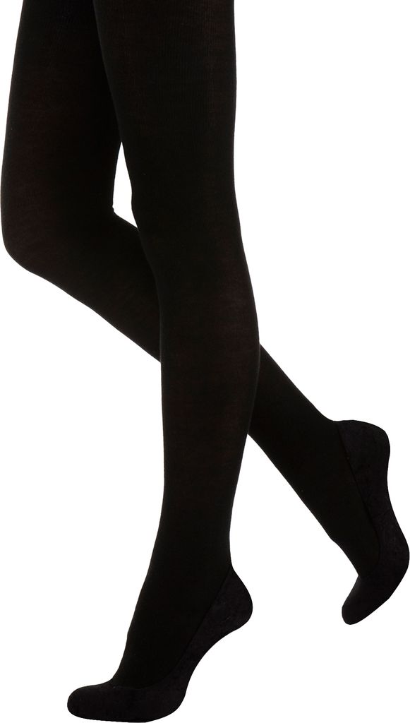 Silky Damen 300 Denier Appearance Fleece-Strumpfhose LW336 (S) (Schwarz)