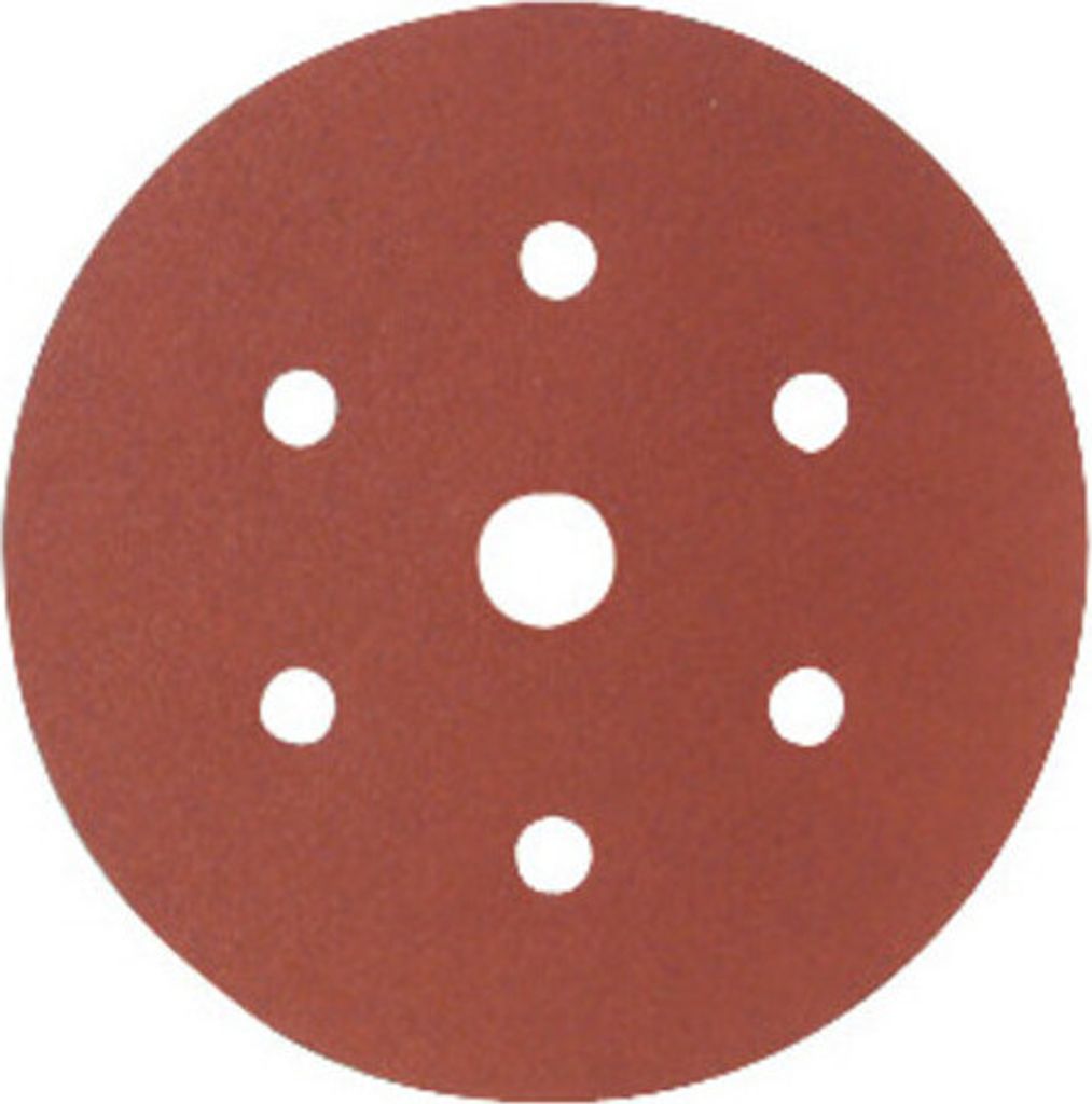 Disco abrasivo in carta con velcro Starcke (A) con 6 fori + Immagine del prodotto 