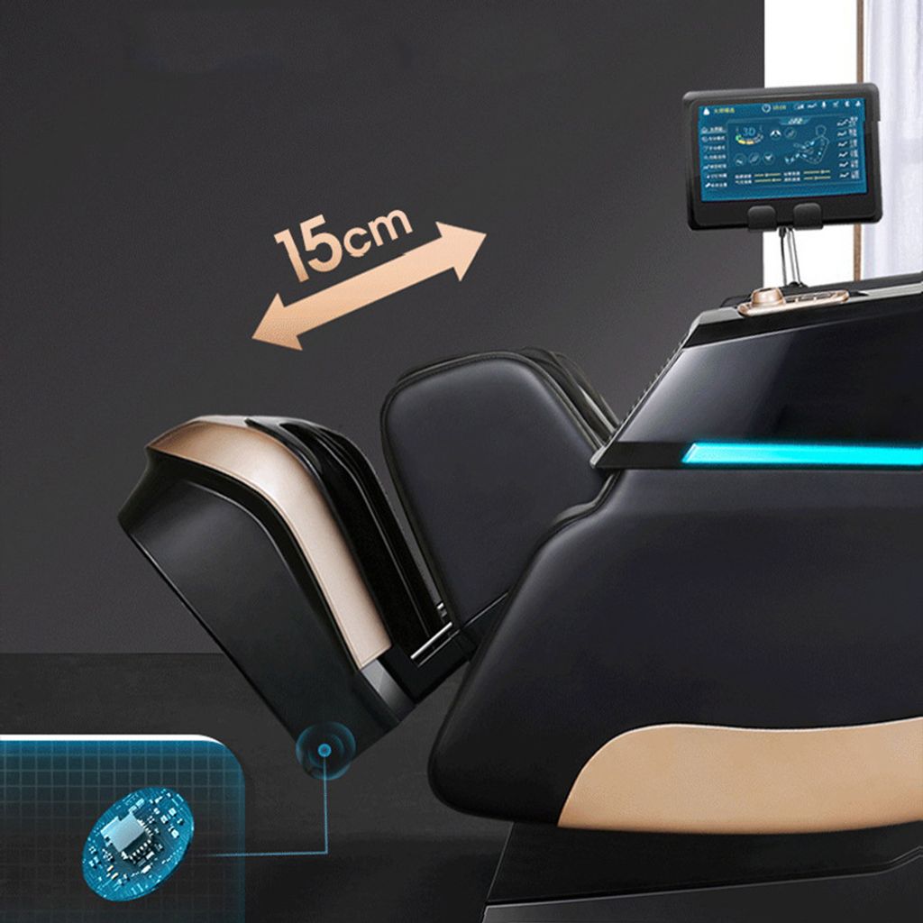 3D Massagesessel, Wärmefunktion, Sprachsteuerung,Zero Produktbild 3