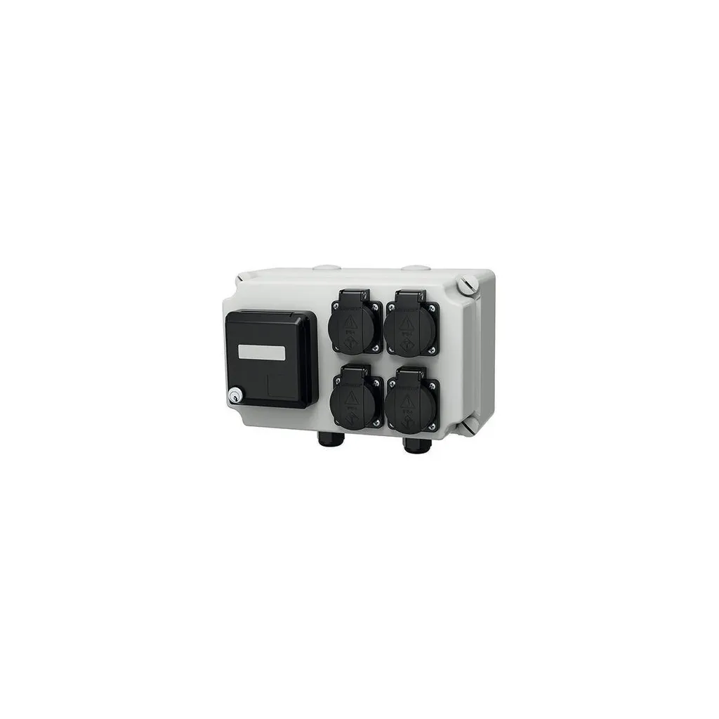 Sécurisez vos branchements avec ce combiné de prises CEE mural IP44