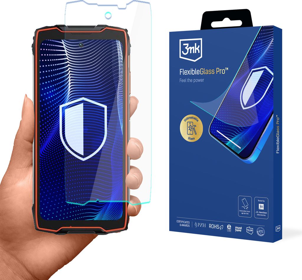 3mk Display Hybridglas FlexibleGlass Pro für Blackview BV9300 0,3mm