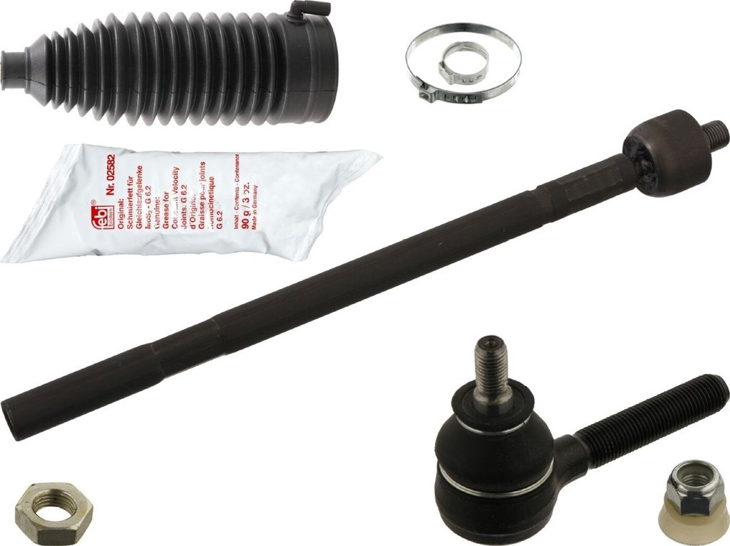Febi Pro Kit Spurstange vorne + Lenkmanschette für Citroen C4 Peugeot 307
