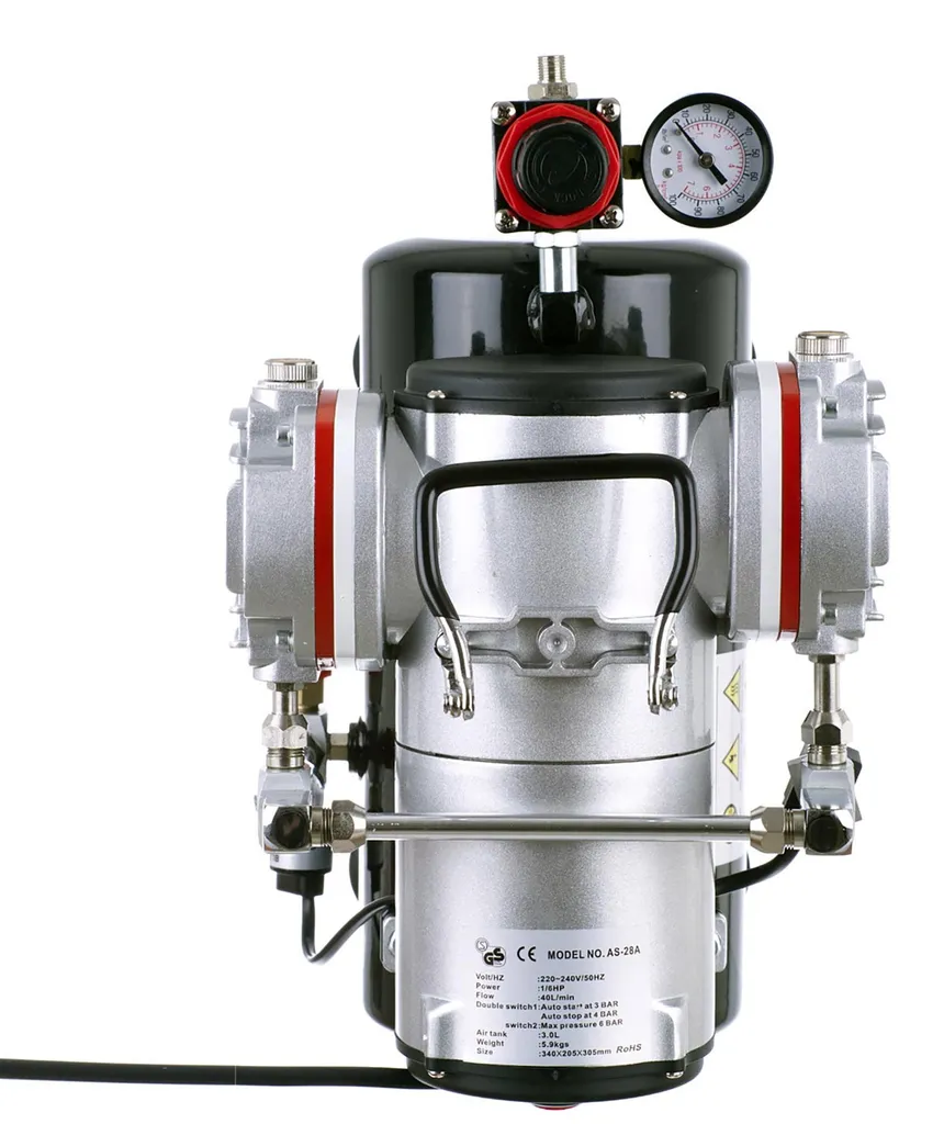 Compresseur aérographe haute performance 46 l/min avec séparateur eau - 3