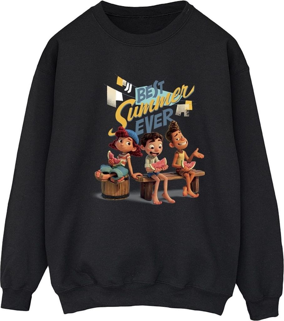 Disney - "Best Summer Ever" Sweatshirt für Damen BI23269 (L) (Schwarz)