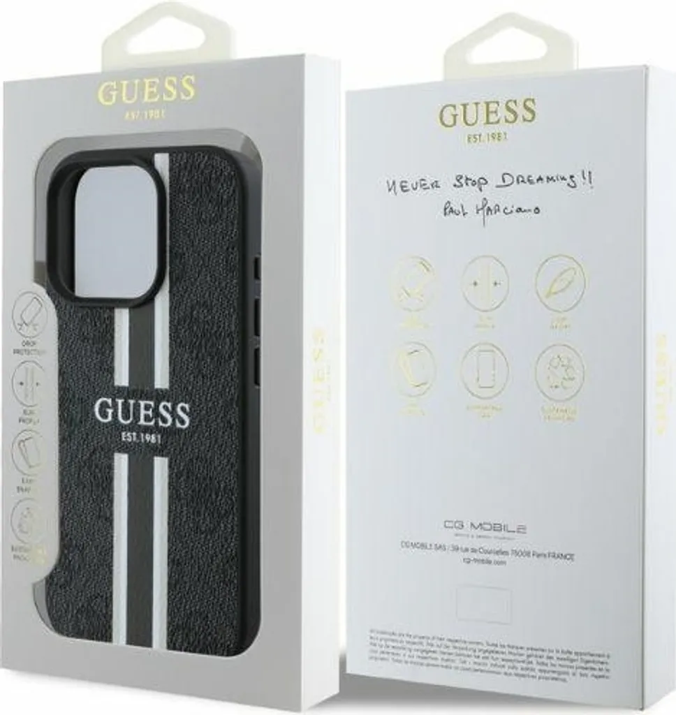 Guess Guhcp16Xg4Gfpi Iphone 16 Pro Max 6,9 Różowy/Rosa Custodia rigida 4G Classic - 7