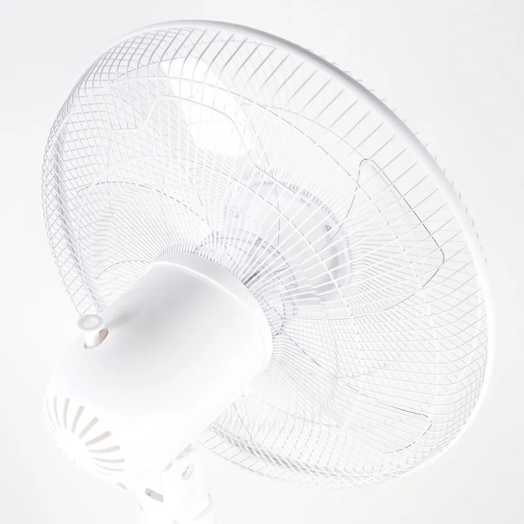 Ventilateur sur pied 43 cm Aga MR8110 Blanc : Idéal pour Chambre et Bureau