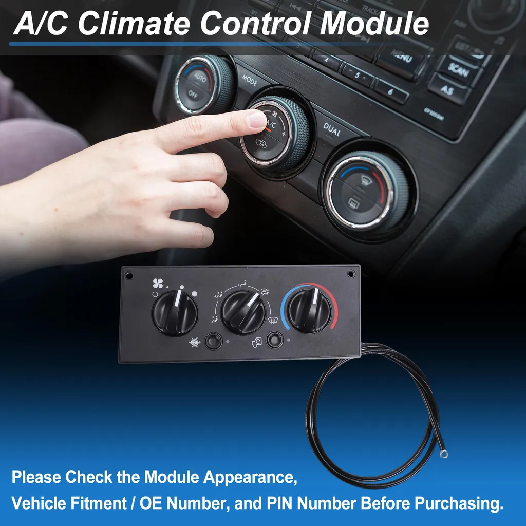 Commande de Climatisation Kenworth 2002-2006 Chauffage et Air Co