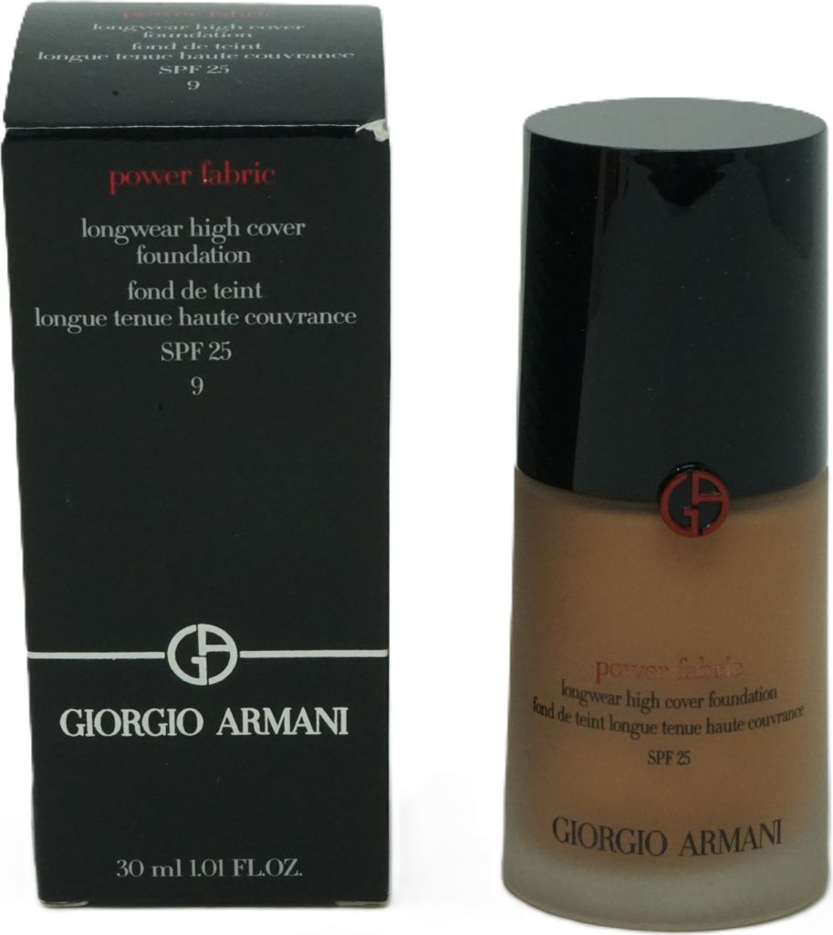 Giorgio Armani power fabric longwear high cover Foundation 9 30ml