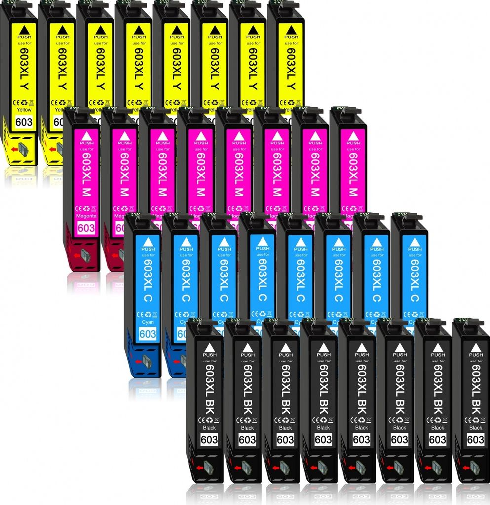 32er Pack Druckerpatronen 603 603XL kompatibel mit Epson XP-4155