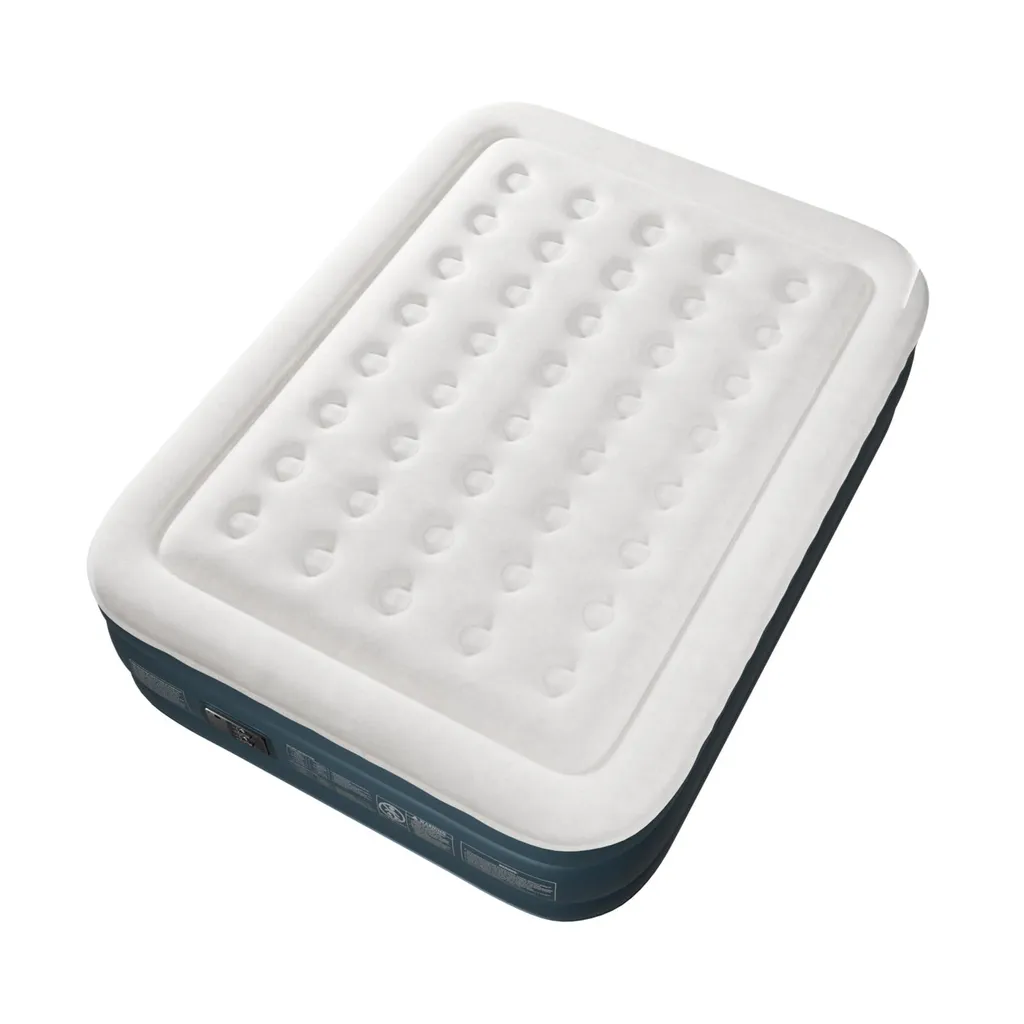 Matelas gonflable 2 places anti-affaissement avec gonfleur électrique