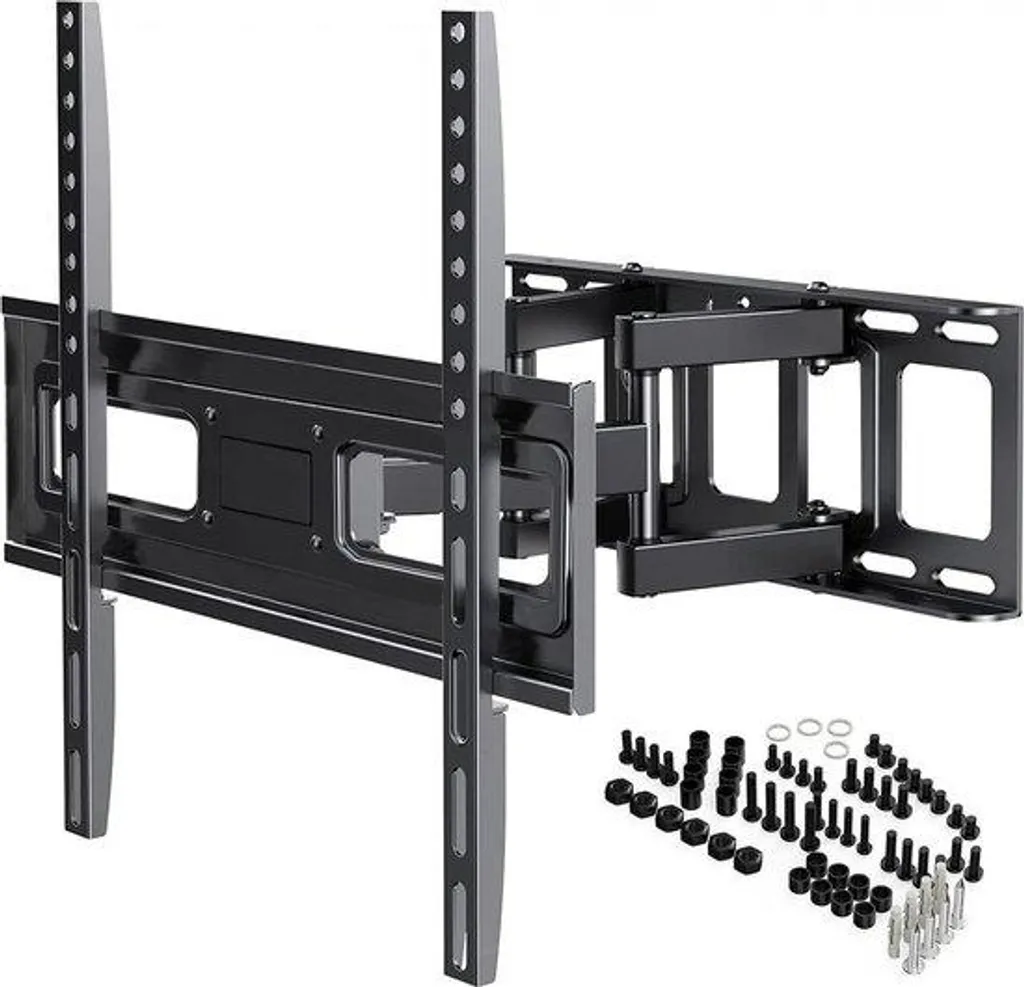 Support mural TV 32-65 pouces VESA 400x400 - Fixation robuste 40kg Max