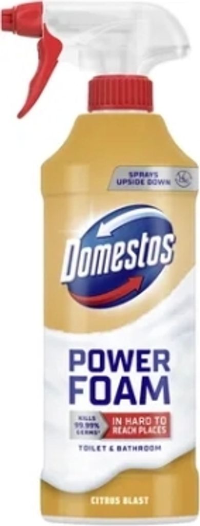 Domestos Power Foam Citrus Blast Pianka do WC w sprayu, 435 Produktbild 