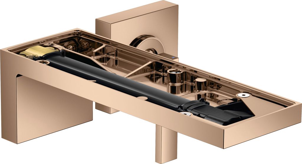hansgrohe AXOR MyEdition Einhebel-Waschtischmischer Unterputzmodell für Wandmontage, Auslauf 221 mm, ohne Platte, 47062300