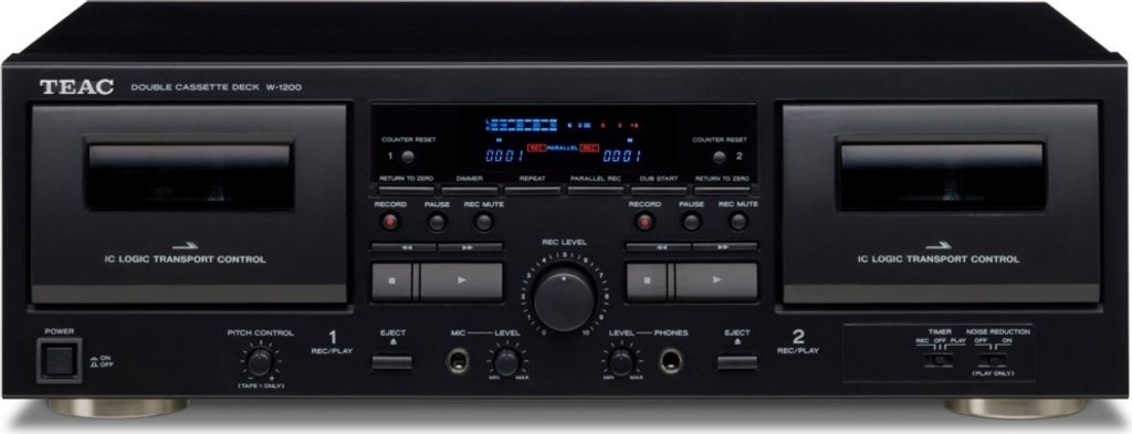 Teac W-1200-B schwarz Zdjęcie produktu 