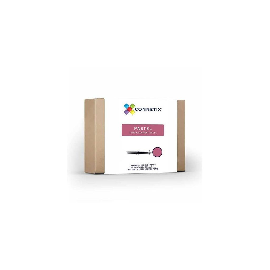 Connetix Magnetkacheln Marmorkugeln Pastell 16 Stück