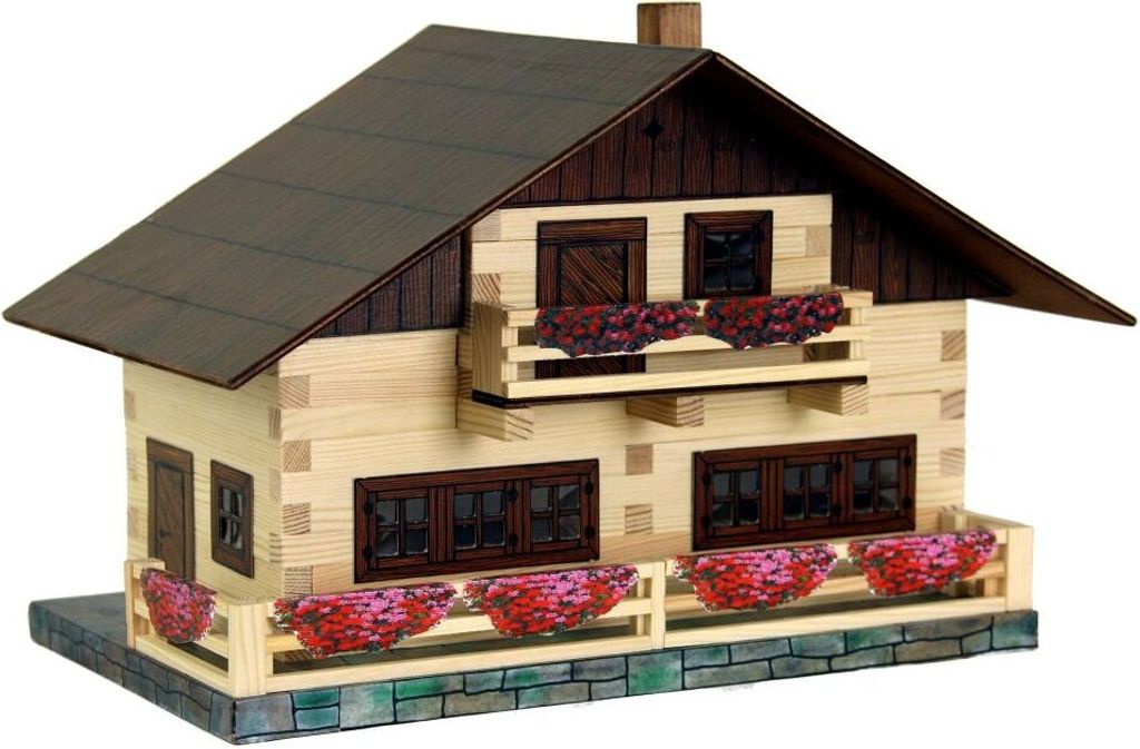 Walachia Kit de collage en bois Maison alpine Image du produit 