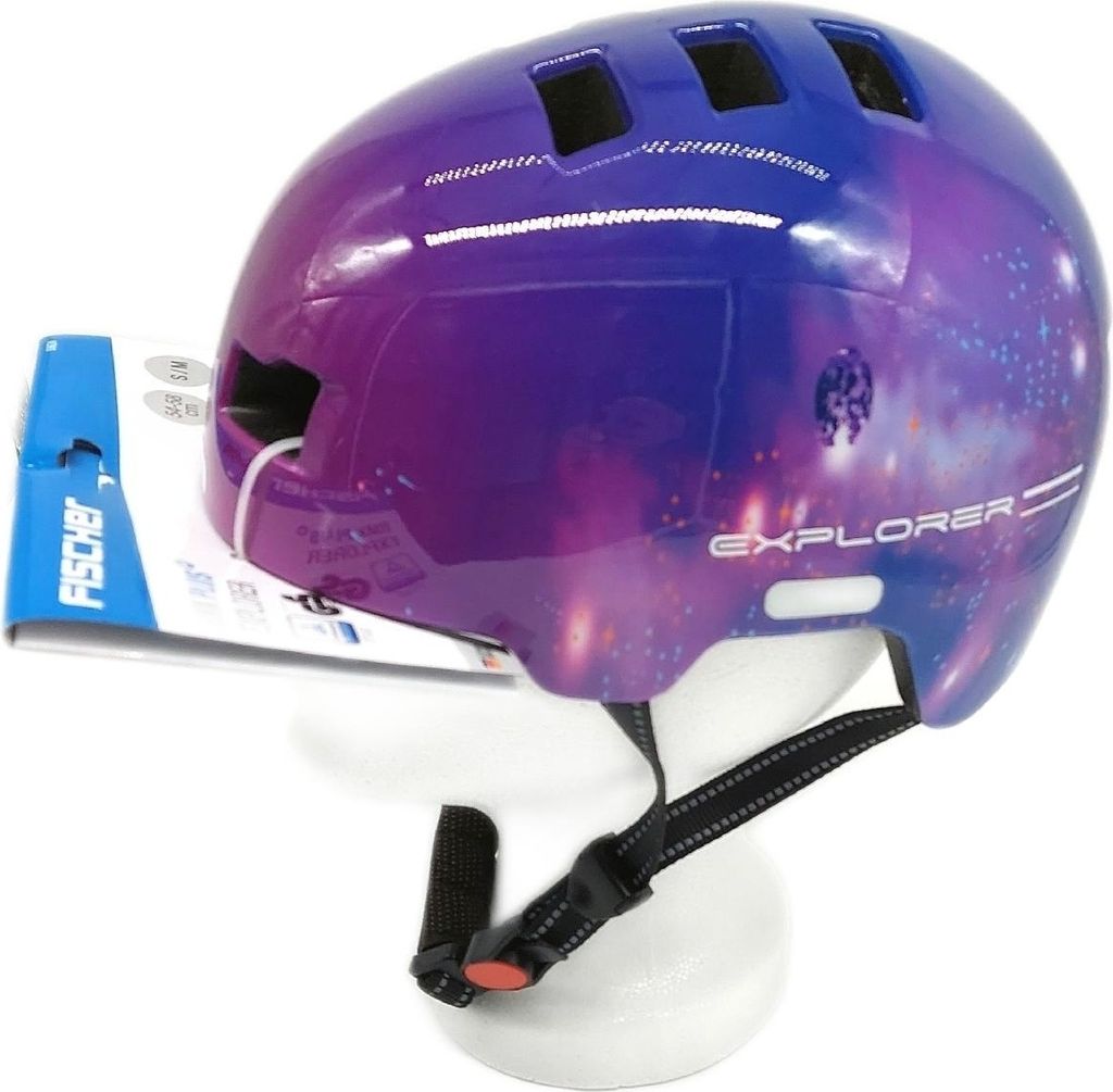 Dziecięcy kask rowerowy FISCHER "BMX Explorer" rozmiar: S/M Zdjęcie produktu 