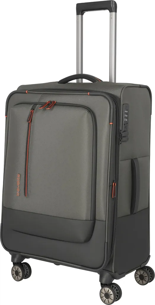 Valise souple à 4 roues Travelite M, le trolley idéal pour vos vacances