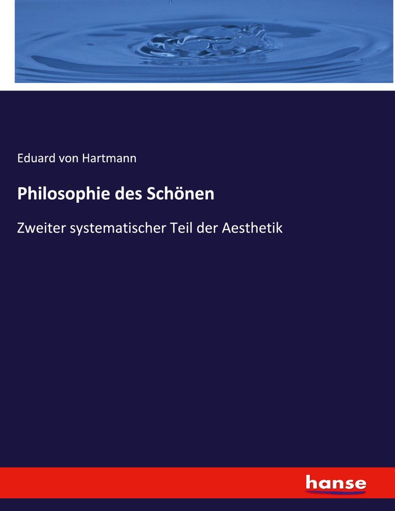 Philosophie des Schönen