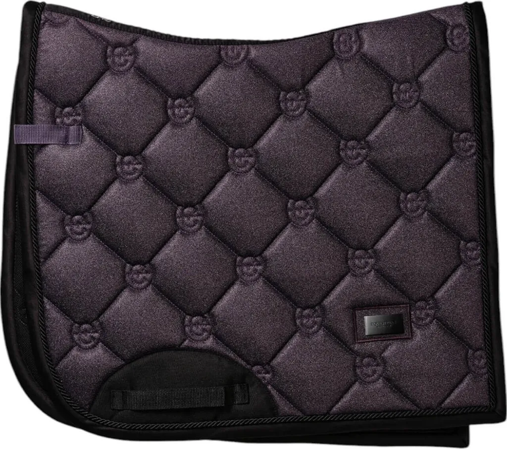 Tapis de Selle Dressage pour Concours et Entraînement Purple Glimmer