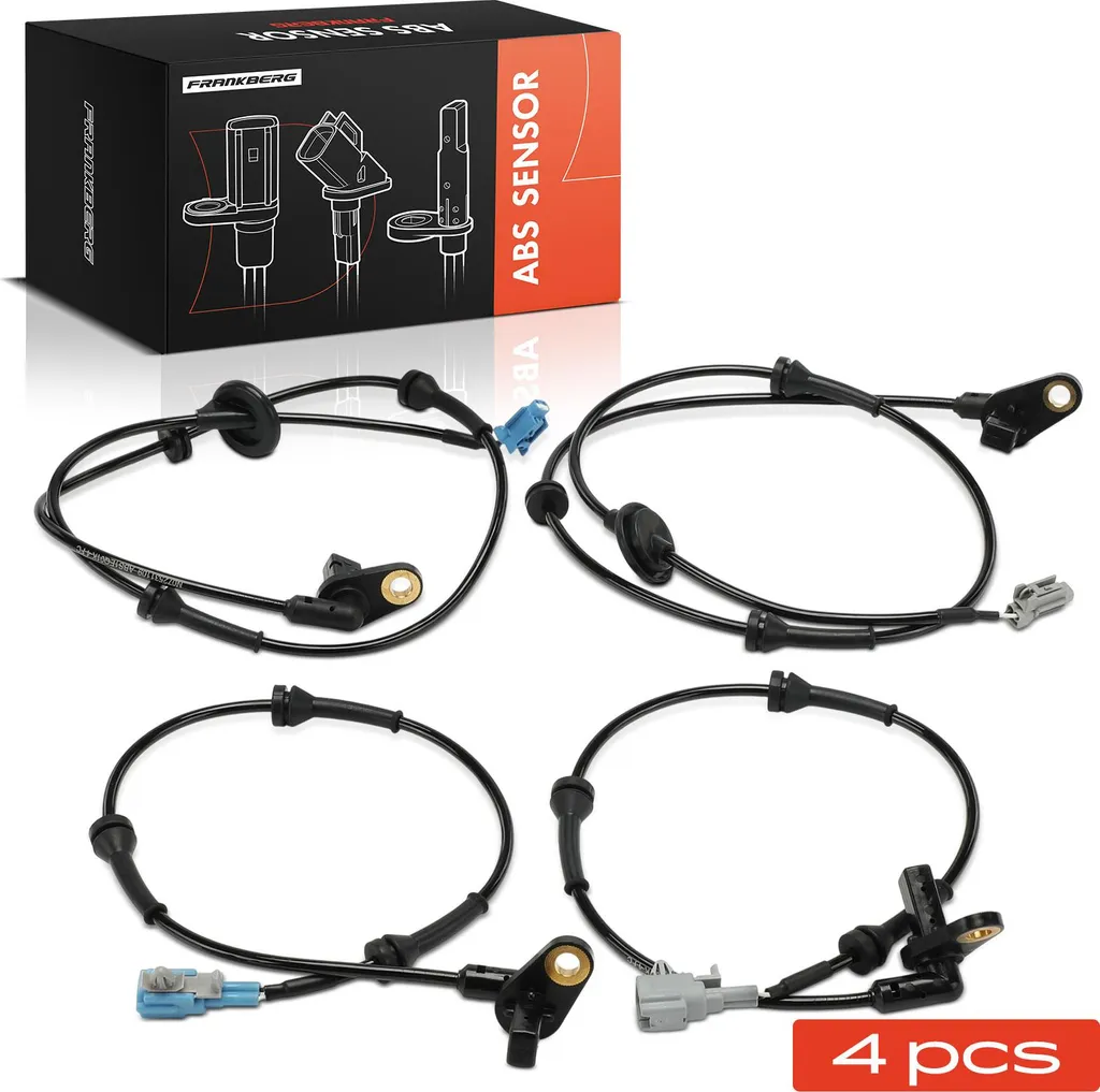 Capteur de Vitesse de Roue ABS pour Nissan X-Trail T30 2.0 2.2 2.5 Kit 4