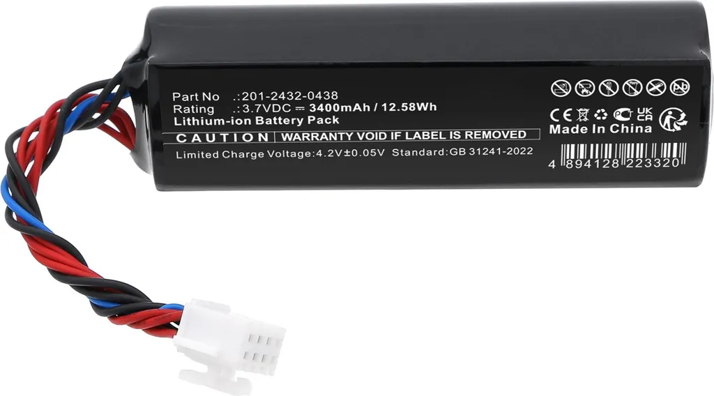 Batteria CELLONIC 3400mAh per ECOVACS Winbot W2 Pro W1S Mini - Ricambio