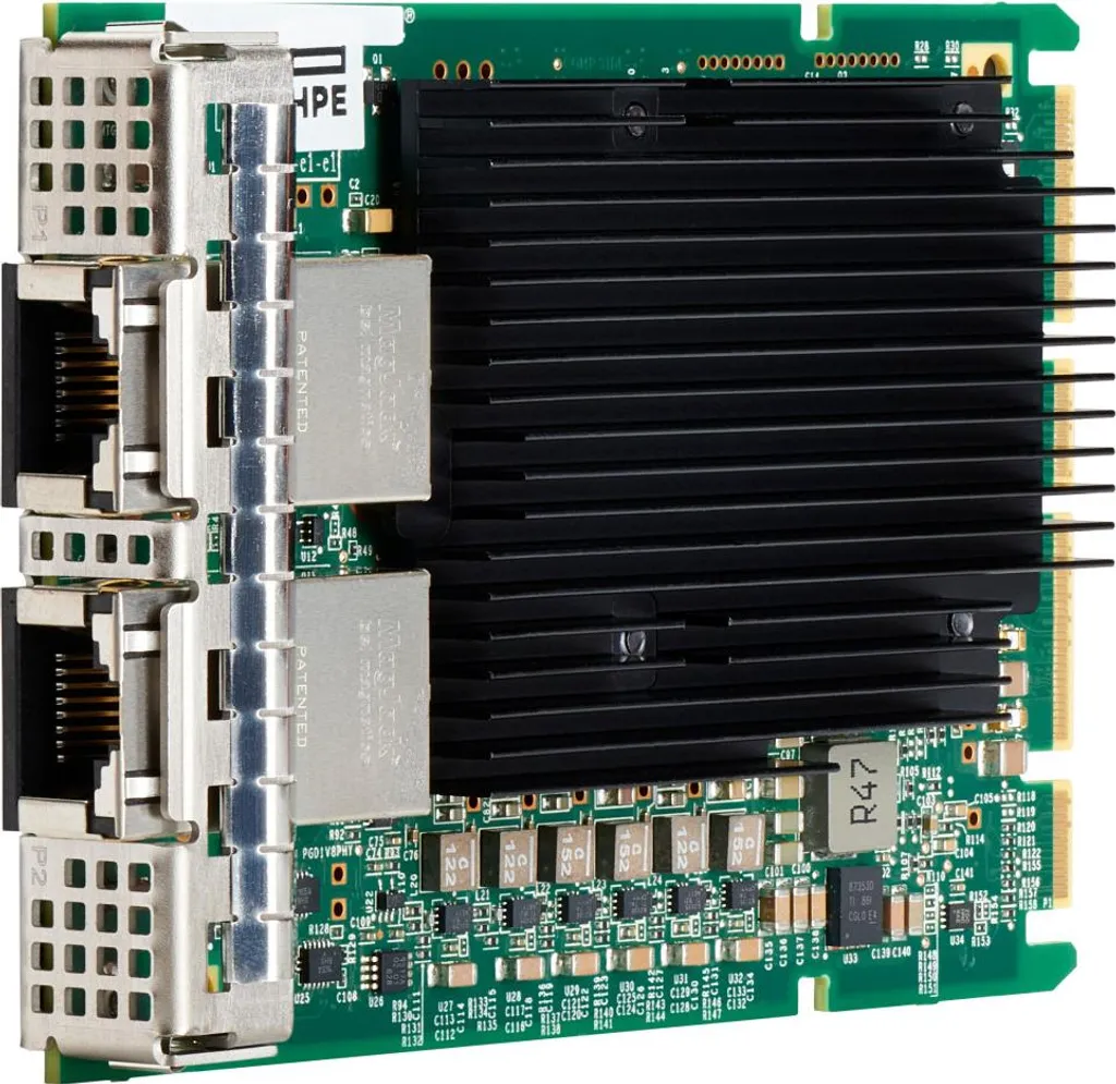 Carte réseau Ethernet HPE double port RJ45 10 Gbps OCP3 pour serveur